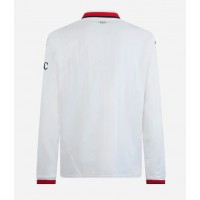 Camiseta AC Milan Segunda Equipación Replica 2024-25 mangas largas